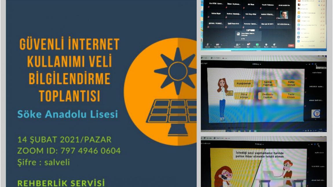 Güvenli İnternet Kullanımı Veli Bilgilendirme Toplantısı